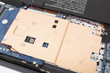 Plaque de cuivre sur le CPU sans ventilateur