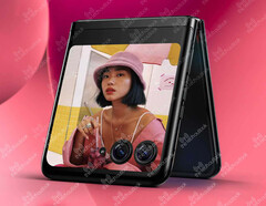 Motorola vendra le Razr 40 Ultra en plusieurs couleurs, à l'image de la série Edge 40. (Source de l'image : The Tech Outlook)