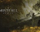 Illustration principale de *Mistfall Hunter* mettant en valeur l'univers de fantasy sombre du Gyldenmist.