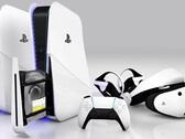 Il pourrait y avoir une console PlayStation 5 retravaillée sur les étagères d'ici septembre 2023. (Image du concept PS5 Slim : VR4Player.fr)