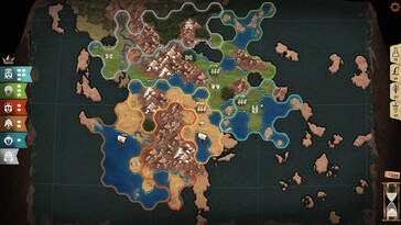 Photo : une capture d'écran du jeu « Ozymandias : Bronze Age Empire Sim ».