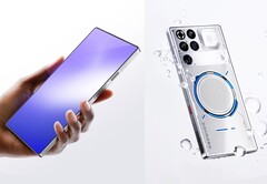 Le RedMagic 11 Pro+ est doté d&#039;un design moderne et d&#039;un système de refroidissement par eau visible. (Source de l&#039;image : Nubia)