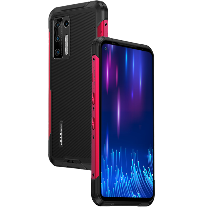 Le DOOGEE S97 Pro en rouge Lava. (Source : DOOGEE)