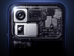 Les téléphones Xiaomi 18 Pro seront équipés d’un appareil photo principal et d’un téléobjectif de 200 MP. Photo : une image promotionnelle présentant le matériel interne de l’appareil photo.
