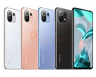 Le Xiaomi 11 Lite 5G NE sera disponible en quatre couleurs. (Image source : @ishanagarwal24 & Pricebaba)