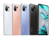 Le Xiaomi 11 Lite 5G NE sera disponible en quatre couleurs. (Image source : @ishanagarwal24 &amp; Pricebaba)