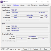 CPU-Z: Carte mère