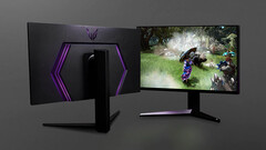 L'UltraGear 32GQ950 fait le lien avec l'ordinateur portable de jeu 17G90Q. (Image source : LG)