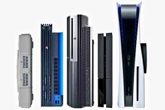 La PlayStation 5 se distingue par son design et sa taille. (Source de l'image : Sony via Reddit - u/batgamerman)