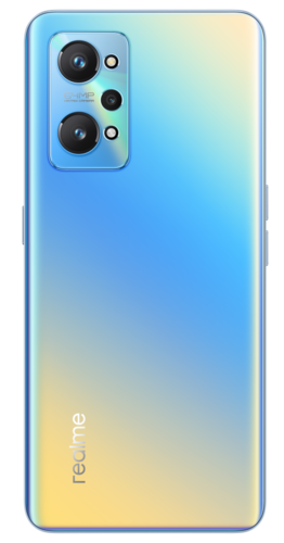 Realme GT Neo 2 5G - Neo Blue - Arrière. (Image Source : Realme)