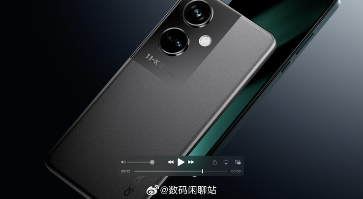 La nouvelle fuite du "OPPO K11" dans son intégralité. (Source : Digital Chat Station via Weibo)