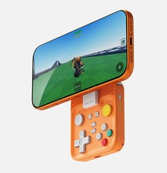 La manette de jeu M4 d'Abxylute se fixe magnétiquement aux téléphones compatibles MagSafe sur le site Apple. (Source de l'image : Abxylute)