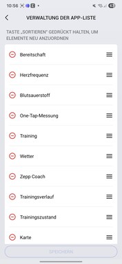 Application Amazfit Active 2