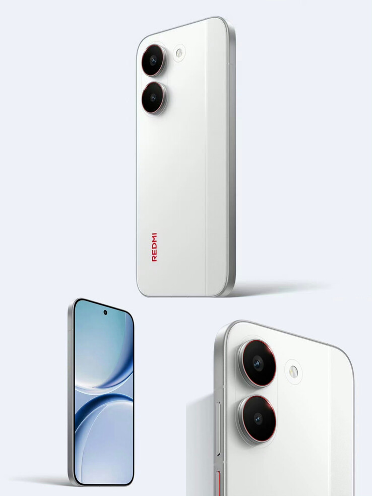 Design du Redmi Turbo 5 (Image source : Xiaomi)