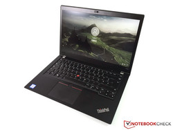 En test : le Lenovo ThinkPad T480s. Modèle de test aimablement fourni par Campuspoint.