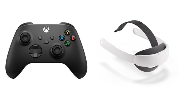 La Meta Quest 3S Xbox Edition devrait être livrée avec une manette sans fil Xbox et une sangle Meta Quest Elite. (Source de l'image : Xbox & Meta)