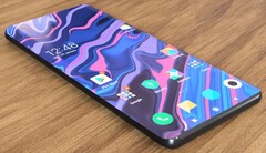 Le rendu conceptuel de Xiaomi Mi 11, réalisé par des fans, montre un écran sans encoches. (Source de l'image : TechDroider)