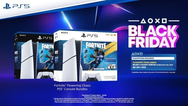 Les consoles PS5, y compris l'édition numérique et le modèle pro, bénéficieront d'une remise de 100 $ à l'occasion du Black Friday. (Source de l'image : PlayStation)