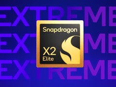 Le SoC Snapdragon X2 Elite Extreme a été testé et comparé aux processeurs Intel Apple et AMD. (Source de l'image : Qualcomm, édité)