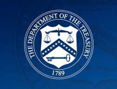 Le Trésor américain, dont le logo figure sur la photo, sanctionne le groupe Aeza, basé en Russie (Source : Département du Trésor des États-Unis)