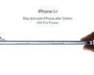 Apple a récemment dévoilé l'iPhone Air, l'iPhone le plus fin jamais conçu. (Source de l'image : Apple)