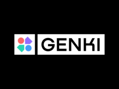 Genki fabrique des accessoires et des gadgets, et est plus connue pour ses accessoires Nintendo. Sur la photo, le logo de la société. (Source de l'image : Genki)