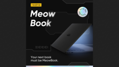 Le nouveau teaser &quot;MeowBook&quot;. (Source : Realme)