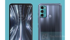 Un rendu du Moto G60. (Source : TechnikNews)