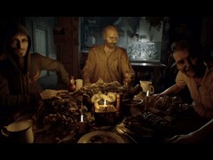 La famille Baker dans Resident Evil 7 Biohazard. (Source de l'image : Nintendo eShop)
