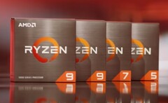 Le Ryzen 5000 semble aggraver les problèmes d'Intel avec ses gains de performance. (Source de l'image : AMD)