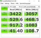 Schenker XMG Neo 15 - CrystalDiskMark.