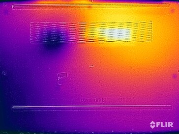 Test de résistance aux températures de surface (en bas)