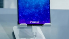 Le nouvel écran Visionox. (Source : Digital Chat Station via Weibo)