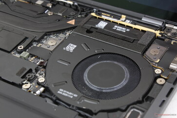 Les ventilateurs sont parmi les plus fins de tous les ordinateurs portables Dell