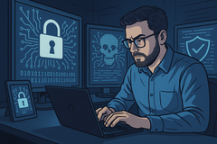 PromptLock montre comment les groupes de ransomware peuvent utiliser les LLM locaux (Source de l'image : Dall-E 3)