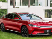 La berline performante BYD Han est un concurrent direct de Tesla (image : BYD)