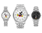 Les trois nouveaux modèles Citizen x Mickey Mouse annoncés pour un lancement aux États-Unis, en photo. (Source de l'image : @plus9time sur Instagram)