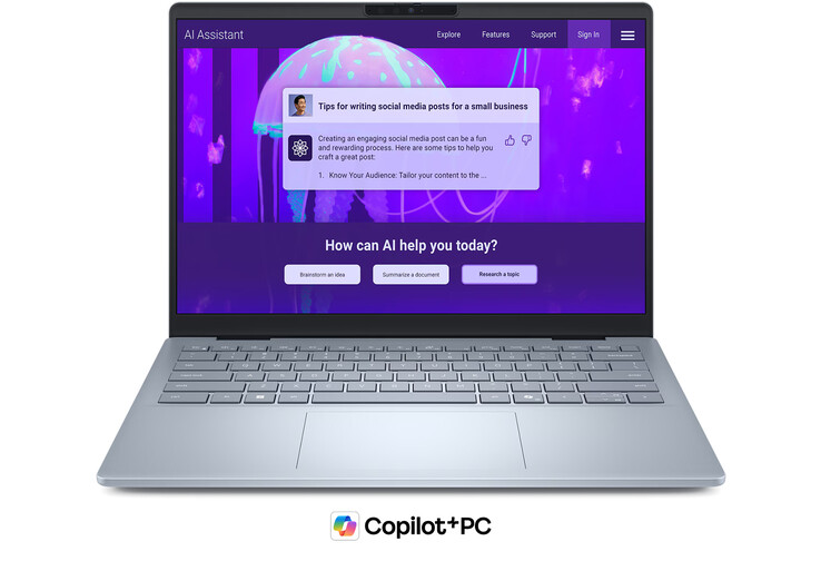 Le Dell 4 Plus est un PC CoPilot+. (source de l'image : Dell)