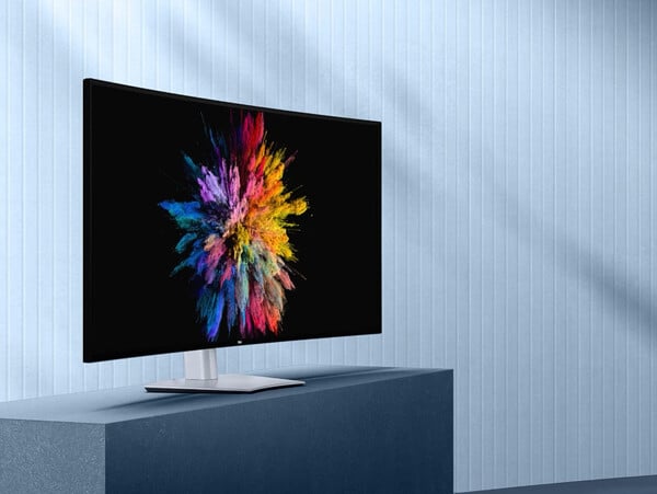 Le moniteur Dell UltraSharp 52 Thunderbolt Hub est une solution de remplacement pour une configuration à plusieurs moniteurs. (Source de l'image : Dell)