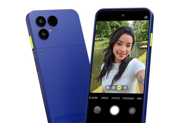 Le Fairphone 6 Plus est équipé d'un appareil photo principal de 50 MP avec stabilisation optique de l'image (OIS).