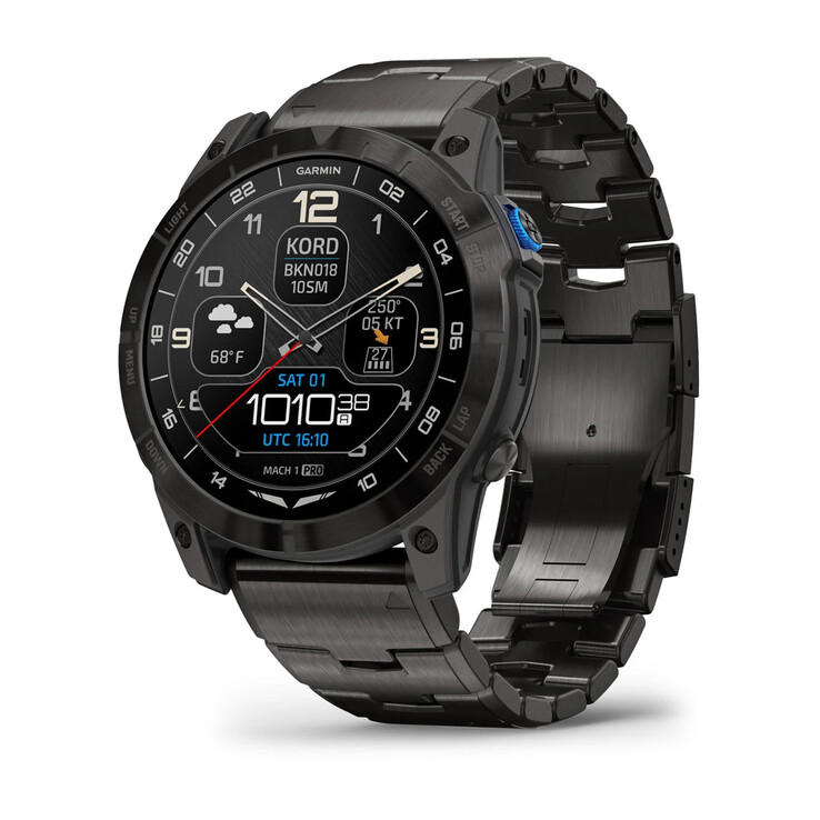 La smartwatch Garmin D2 Mach 1 Pro. (Source de l'image : Garmin)