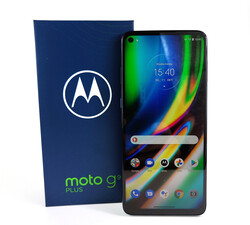 En test : le Motorola Moto G9 Plus. Modèle de test fourni par Motorola Allemagne.