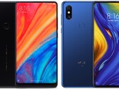 Le Xiaomi Mi Mix 2S et le Xiaomi Mi Mix 3 sont tous deux sortis en 2018. (Source de l'image : Xiaomi - édité)