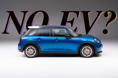 La Mini Cooper 5 Door ne sera pas équipée d'un groupe motopropulseur pour véhicules électriques, mais d'un moteur à essence, malgré l'intérêt soutenu pour les véhicules électriques. (Source de l'image : Mini - édité)