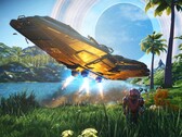 Les vaisseaux spatiaux de No Man's Sky peuvent désormais être personnalisés plus librement que jamais. (Source de l'image : Hello Games)