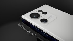 Rendu conceptuel du Galaxy S23 Ultra. (Source : Technizo Concept)