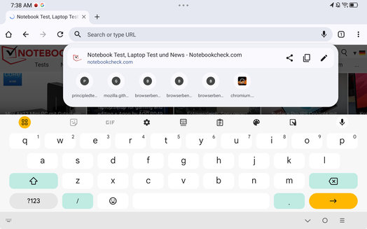 Clavier vertical