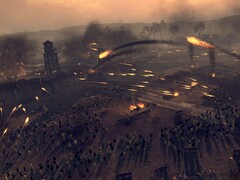 Une image montrant un siège dans Total War: Attila, actuellement à -55% sur Steam.