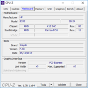 CPU-Z : carte-mère.