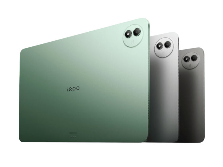 L'iQoo Pad 6 Pro est disponible en trois coloris.